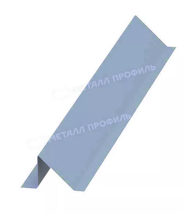 Планка снегозадержателя 95х65х2000 (PURMAN-20-Galmei-0.5) в Лобне