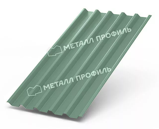 Фото: Профнастил С44 х 1000 - B (PURMAN-20-Tourmalin-0.5) в Лобне