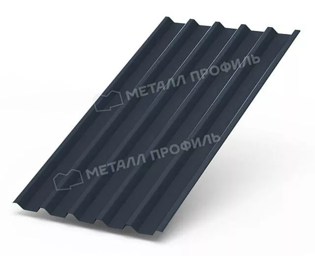 Фото: Профнастил С44 х 1000 - B (VikingMP-01-7016-0.45) в Лобне