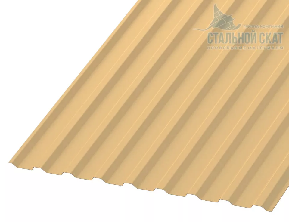Фото: Профнастил МП20 х 1100 - B NormanMP (ПЭ-01-1015-0.5) в Лобне