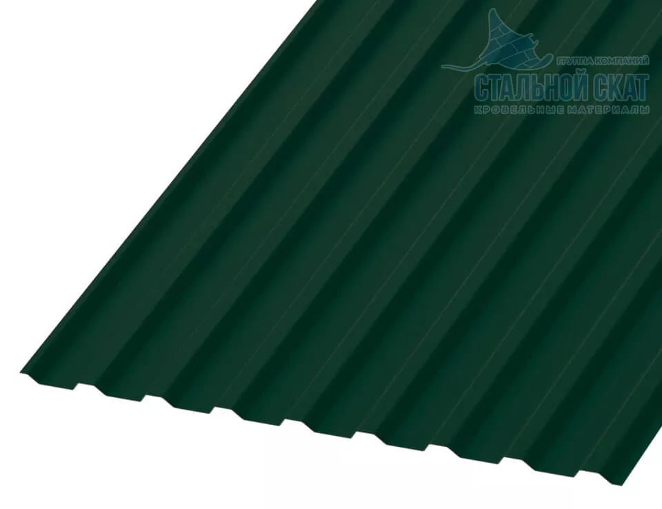 Фото: Профнастил МП20 х 1100 - B NormanMP (ПЭ-01-6005-0.5) в Лобне