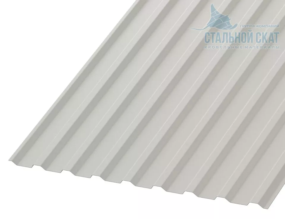 Фото: Профнастил МП20 х 1100 - B NormanMP (ПЭ-01-9002-0.5) в Лобне