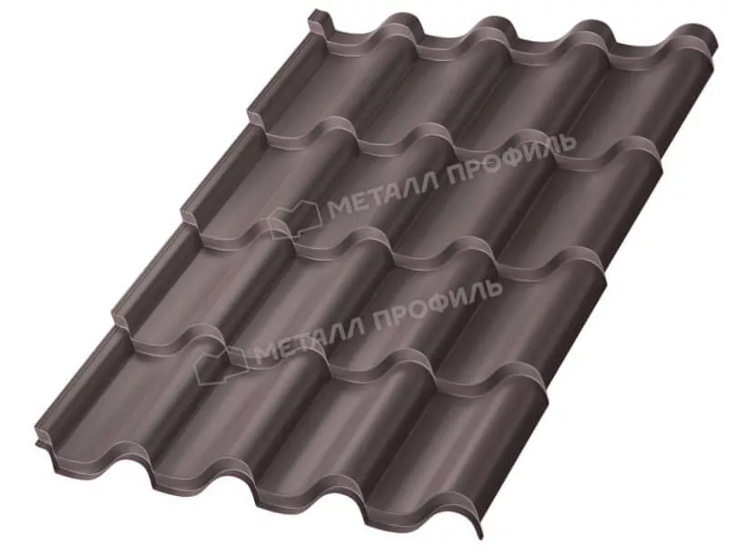 Фото: Металлочерепица МП Монтерроса-XL (VALORI-20-OxiBeige-0.5) в Лобне