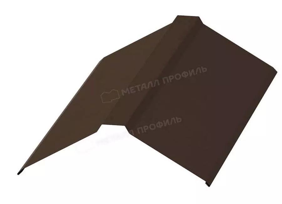 Планка конька плоского 120х120х2000 (VikingMP-01-8017-0.45) в Лобне