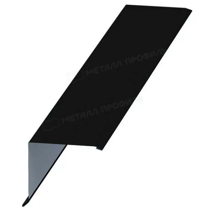 Планка торцевая 135х145х2000 (VikingMP-01-9005-0.45) в Лобне