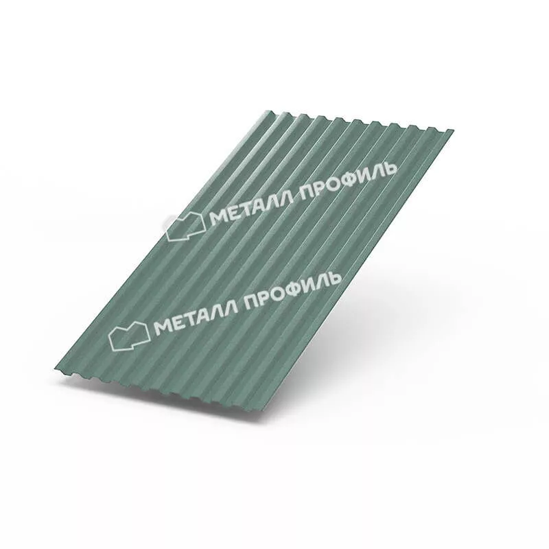 Фото: Профнастил С21 х 1000 - A (PURMAN-20-Tourmalin-0.5) в Лобне