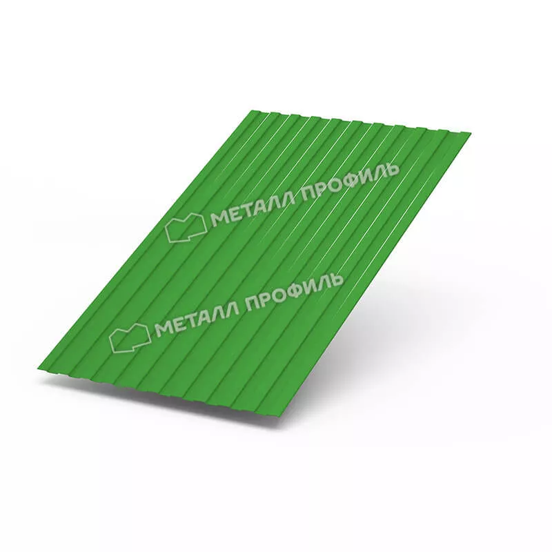Фото: Профнастил С8 х 1150 NormanMP - A (ПЭ-01-6018-0.5) в Лобне