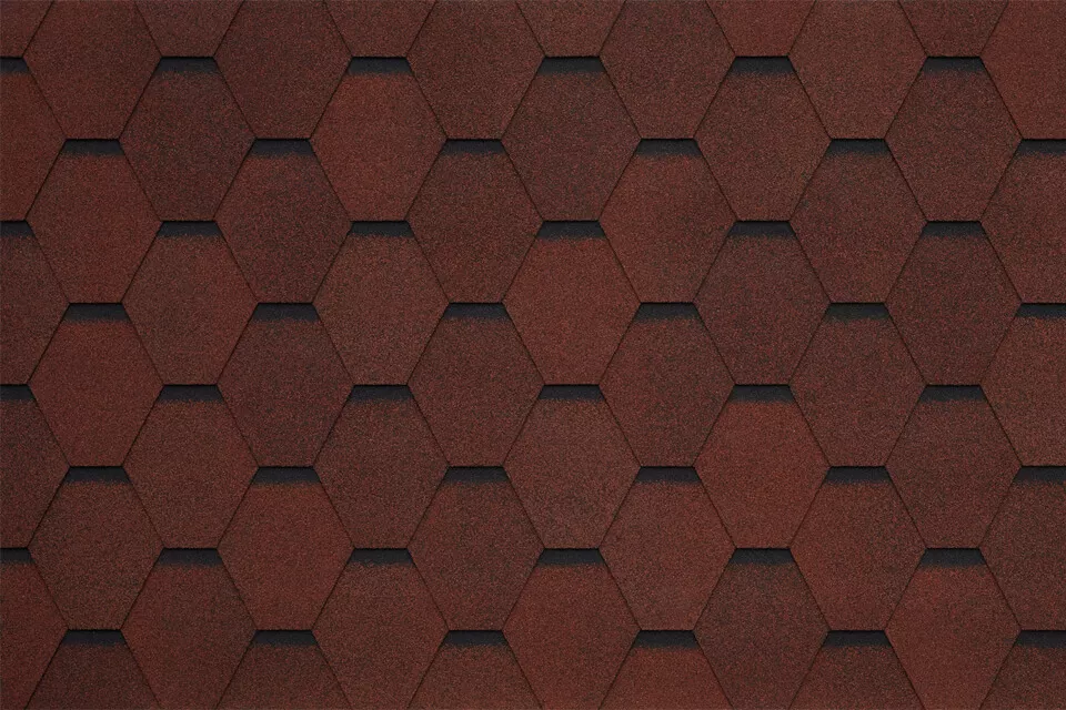 Фото: Черепица гибкая Tegola Garda rosso 409 (красный) в Лобне