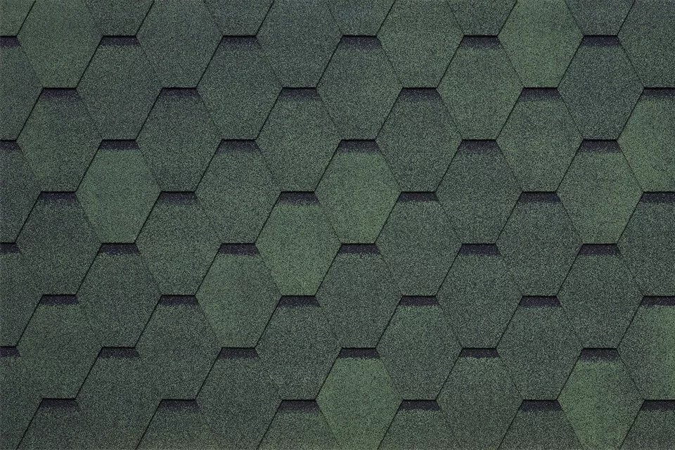 Черепица гибкая Tegola Garda verde 479 (зеленый) в Лобне