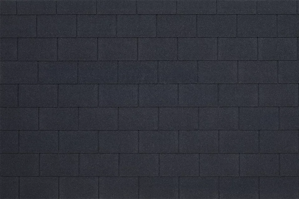 Черепица гибкая Tegola Capri nero 060 (черный) в Лобне