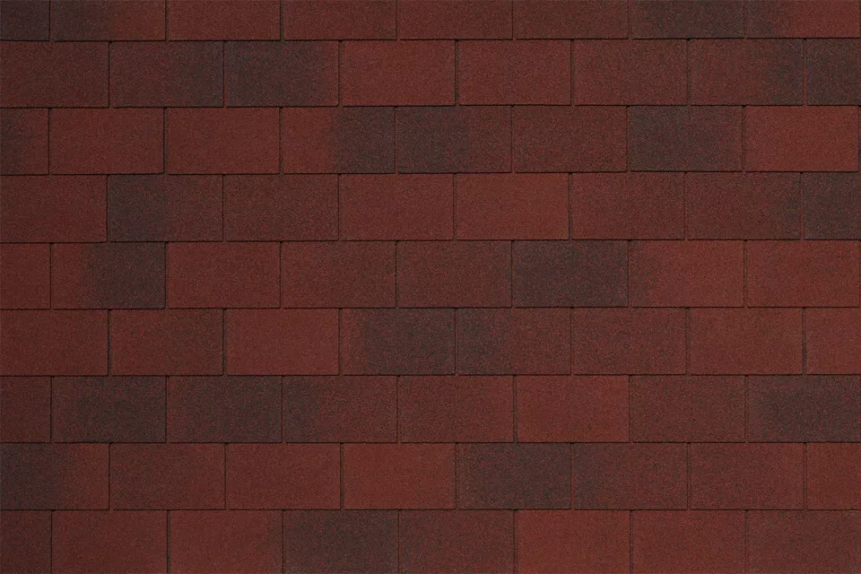 Черепица гибкая Tegola Capri rosso 401 (красный) в Лобне