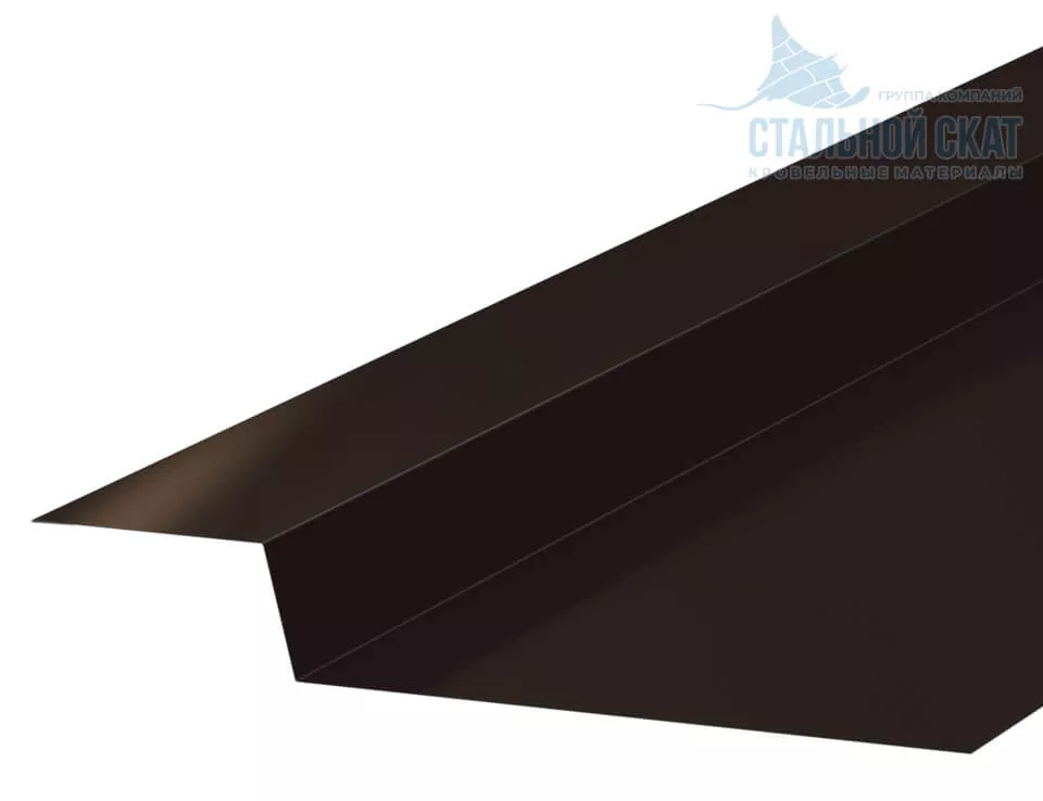 Фото: Планка начальная FASTCLICK 55х30х3000 (VALORI-20-DarkBrown-0.5) в 