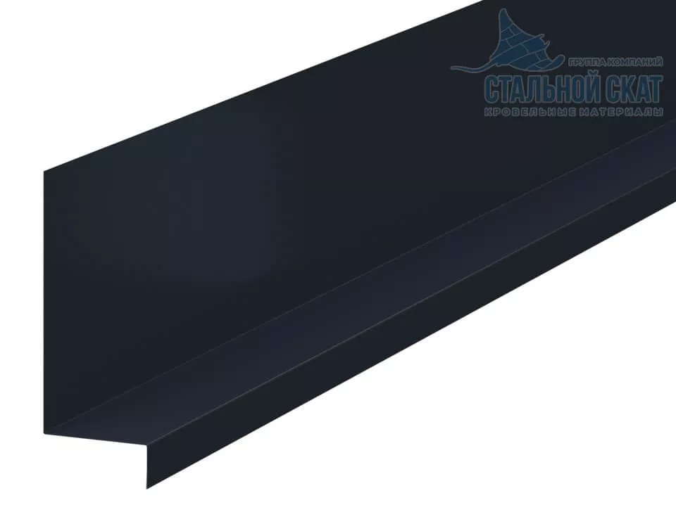 Планка примыкания боковая FASTCLICK 150х65х2000 (VALORI-20-Grey-0.5) в Лобне