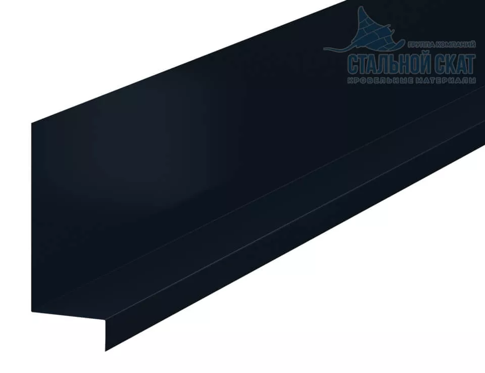 Планка примыкания боковая FASTCLICK 150х65х2000 (VALORI-20-DarkGrey-0.5) в Лобне