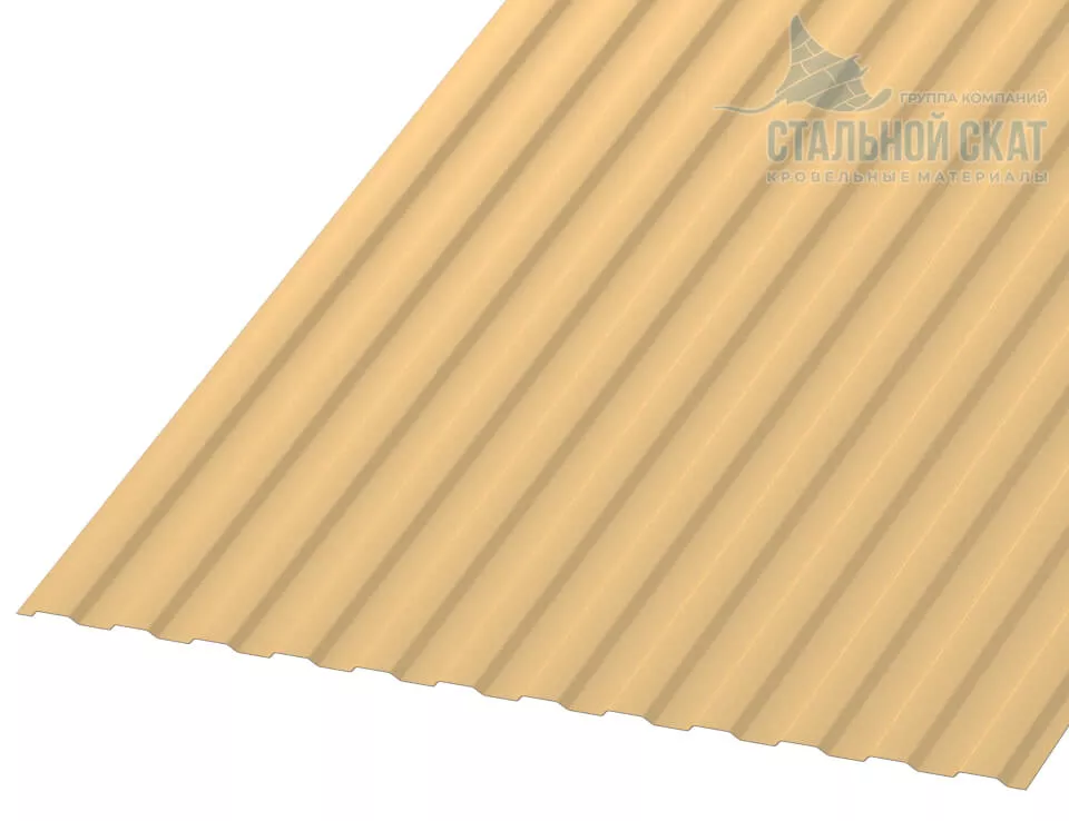 Фото: Профнастил МП10 х 1100 - A NormanMP (ПЭ-01-1015-0.5) в Лобне