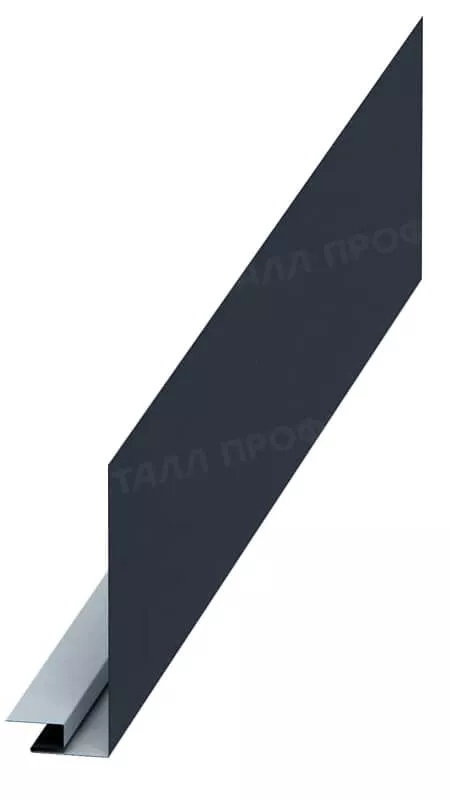 Планка карнизного свеса сложная 250х50х2000 (VikingMP E-20-7016-0.5) в Лобне