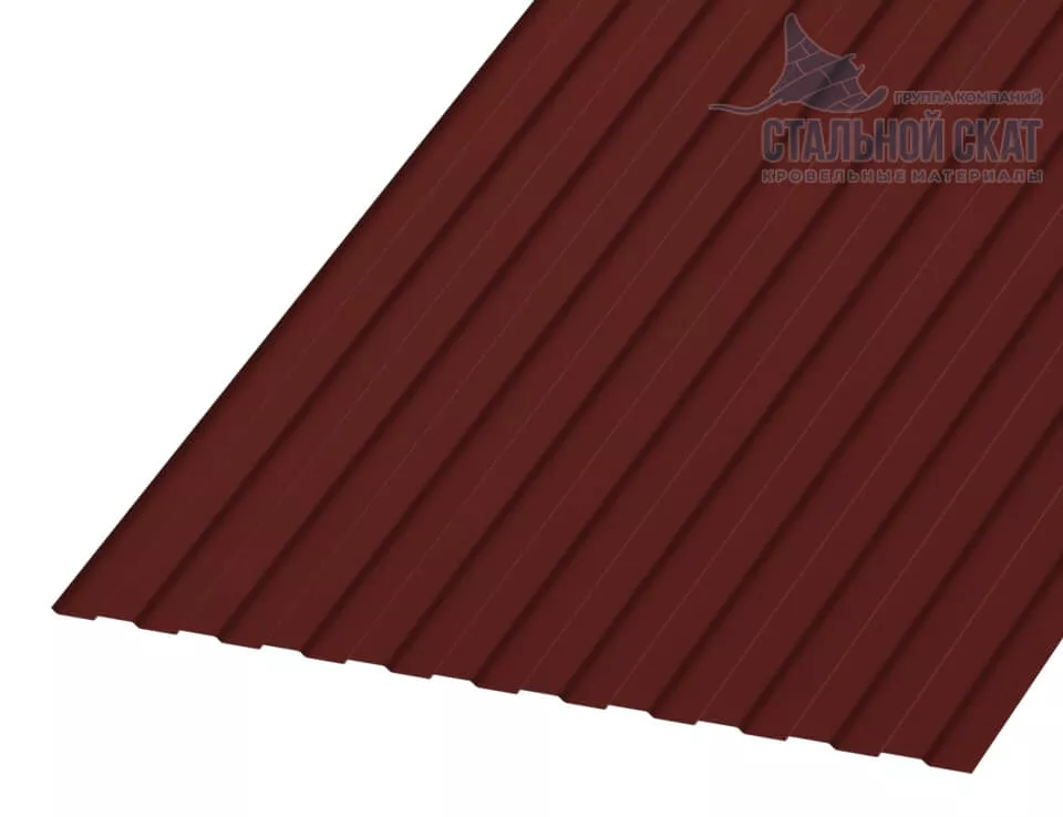 Фото: Профнастил С8 х 1150 - B (PURETAN-20-RR29-0.5) в Лобне