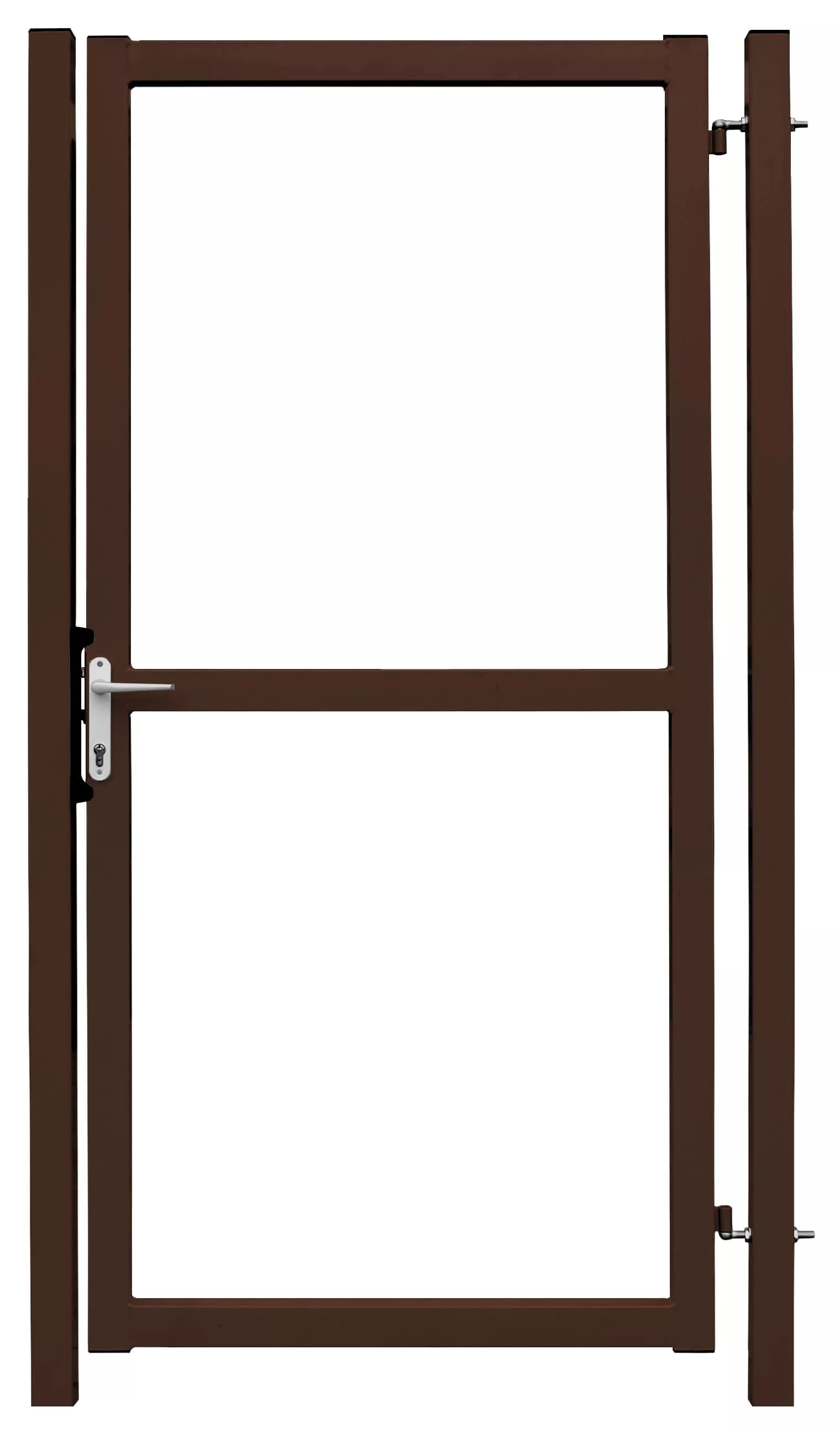 Фото: Калитка Colority Zinc Lock 2,0х1 RAL 8017 в Лобне