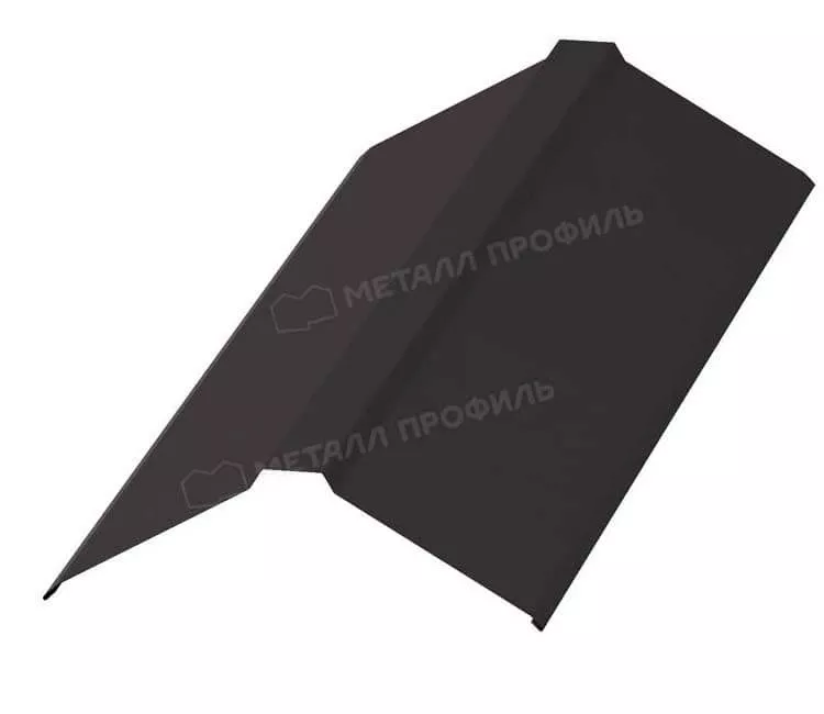 Фото: Планка конька плоского 150х150х2000 (PURETAN-20-RR32-0.5) в Лобне