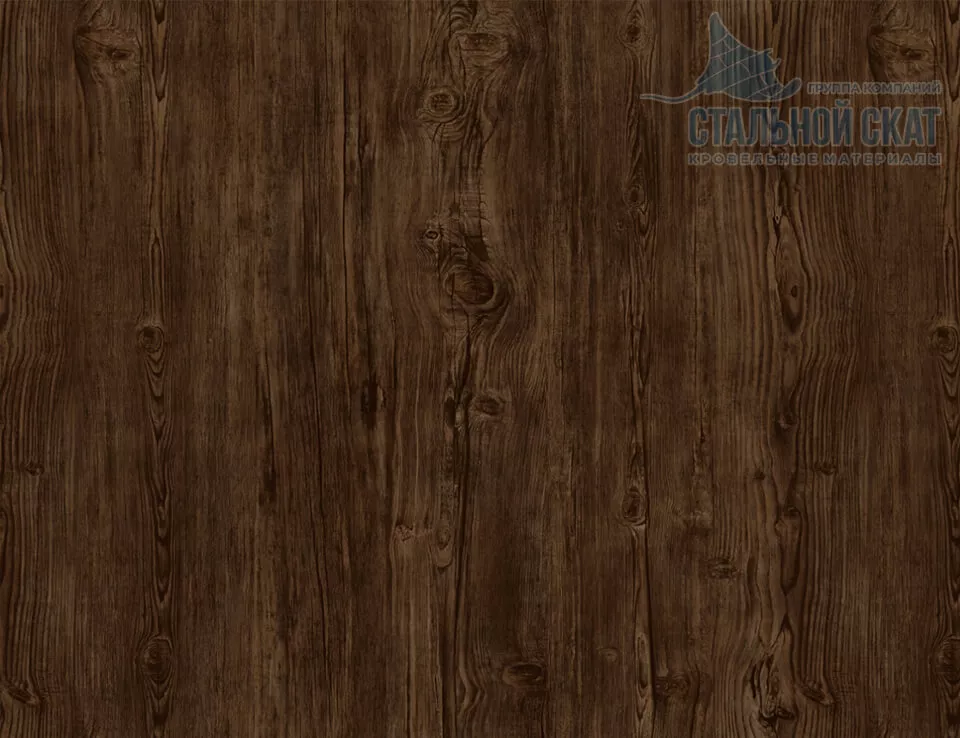 Фото: Планка откоса сложная 3D 245х75х3000 (ECOSTEEL_MA-01-МореныйДуб-0.5) в Лобне