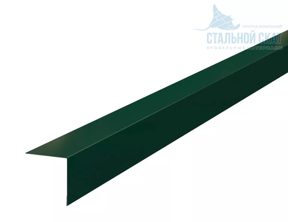 Планка откоса 50х50х2000 Фасонное изделие (ПЭ-01-6005-0.4) в Лобне