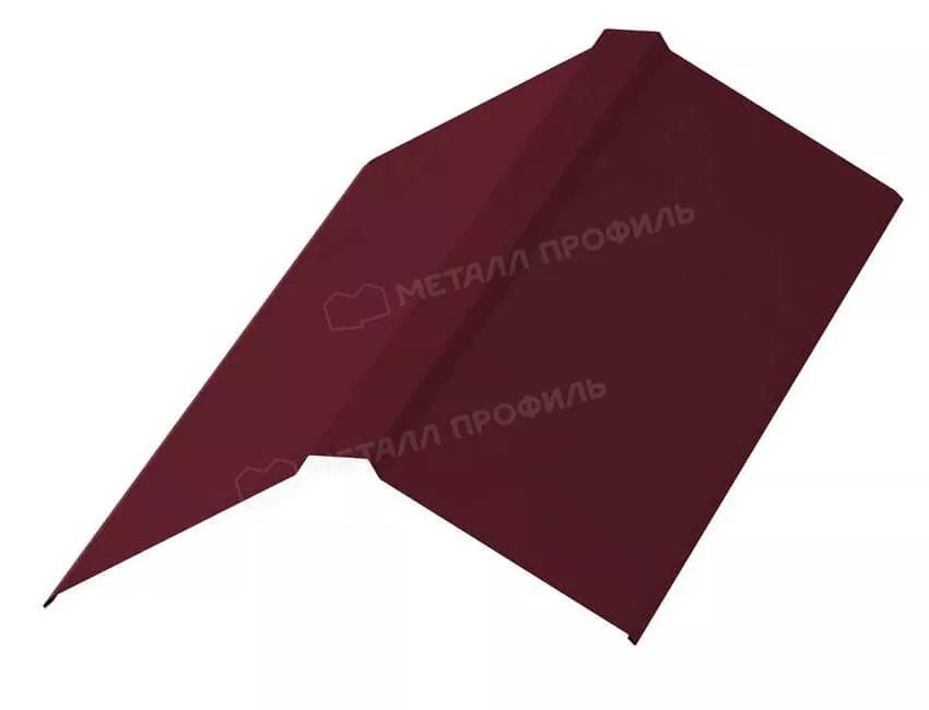 Планка конька плоского 190х190х2000 (ПЭ-01-3005-0.45) в Лобне