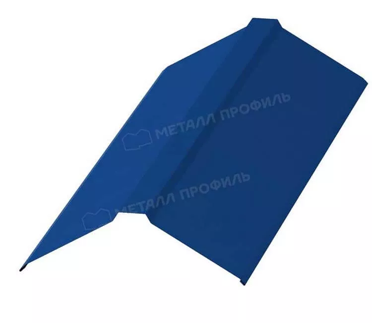 Планка конька плоского 150х150х2000 (ПЭ-01-5005-0.45) в Лобне