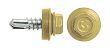 Саморез 4,2х16 RAL 1014 (слоновая кость) с прессшайбой со сверлом