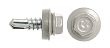 Саморез 4,2х16 RAL 9002 (серо-белый) с прессшайбой со сверлом