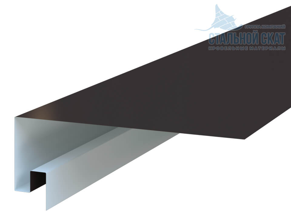 Планка откоса сложная 3D 245х75х2000 (VikingMP E-20-8019-0.5)