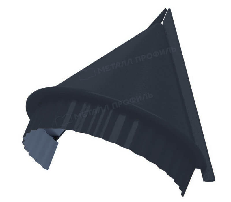 Заглушка конька круглого конусная (VikingMP E-20-7016-0.5)