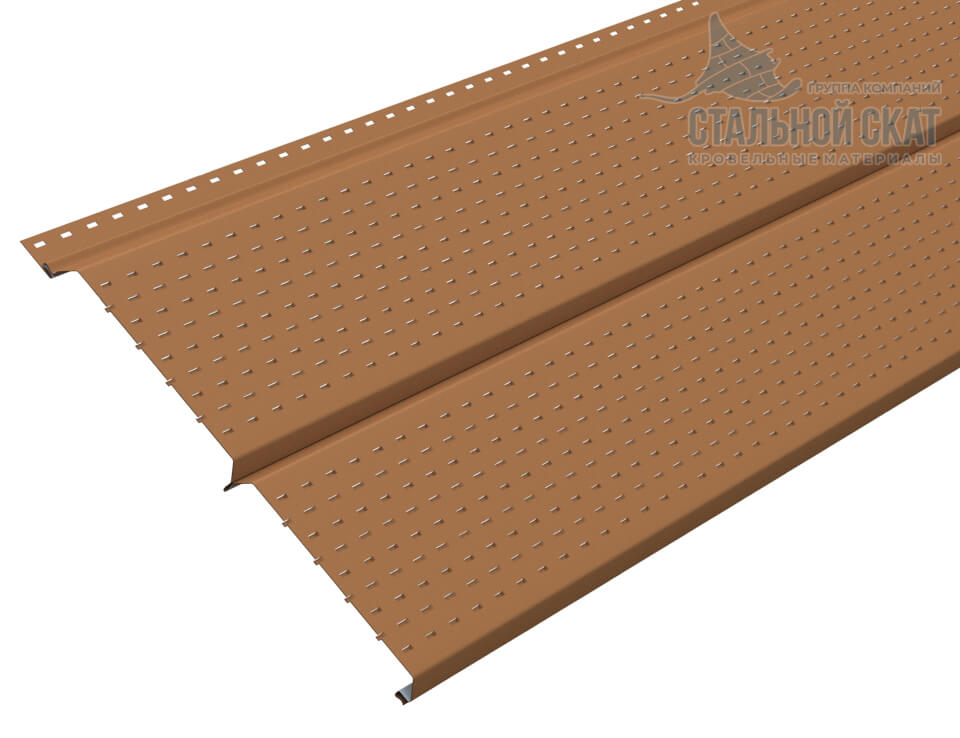 Софит перфор. Lбрус-XL-14х335 (PURMAN-20-Argillite-0.5)
