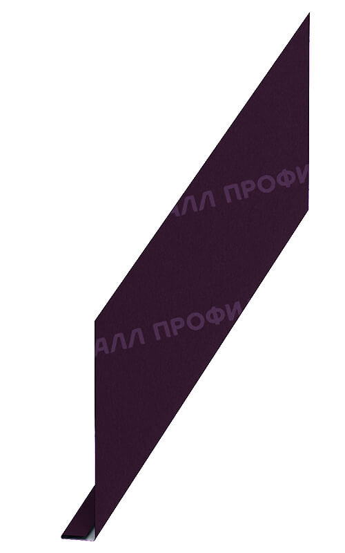 Планка карнизного свеса 250х50х2000 (VALORI-20-Violet-0.5)