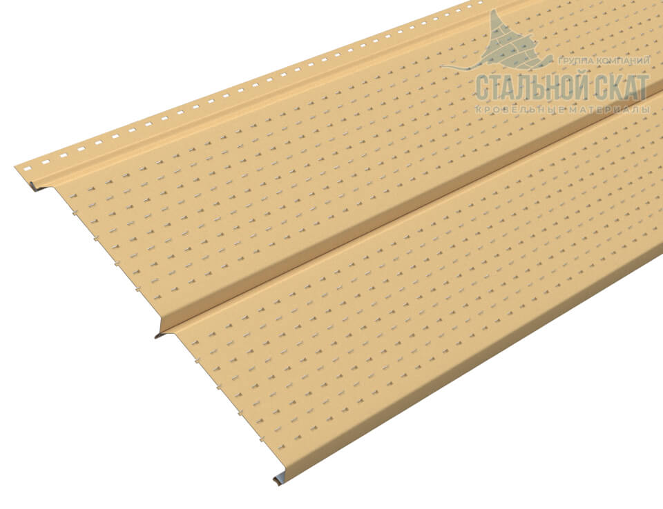 Софит перфор. Lбрус-XL-14х335 (ПЭ-01-1014-0.45)