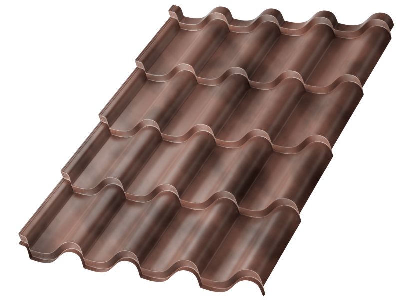 Металлочерепица МП Монтерроса-S (КЛМА-02-Anticato-0.5)