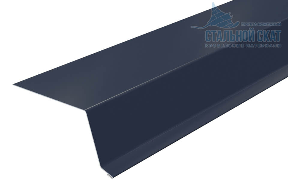 Планка капельник 79х55х2000 (Steelmatt-20-7024-0.4)