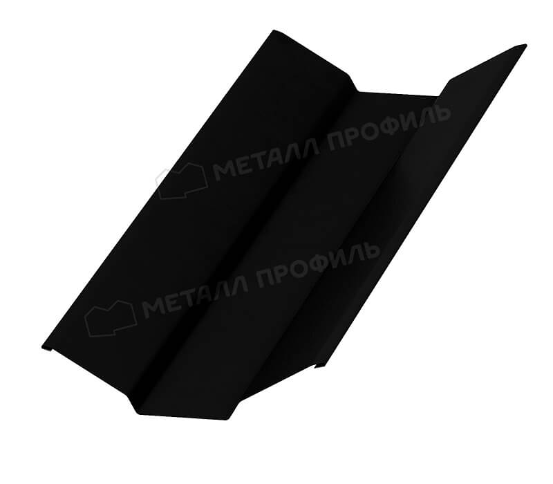 Планка ендовы верхняя 76х76х2000 (PURMAN-20-9005-0.5)